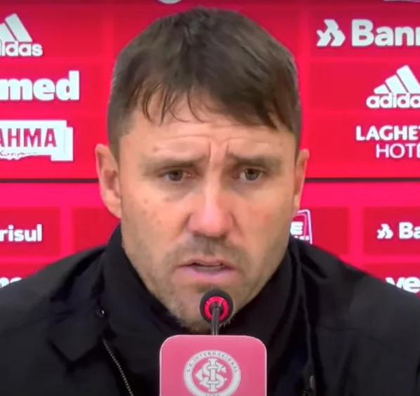 Eduardo Coudet, director técnico de River Plate