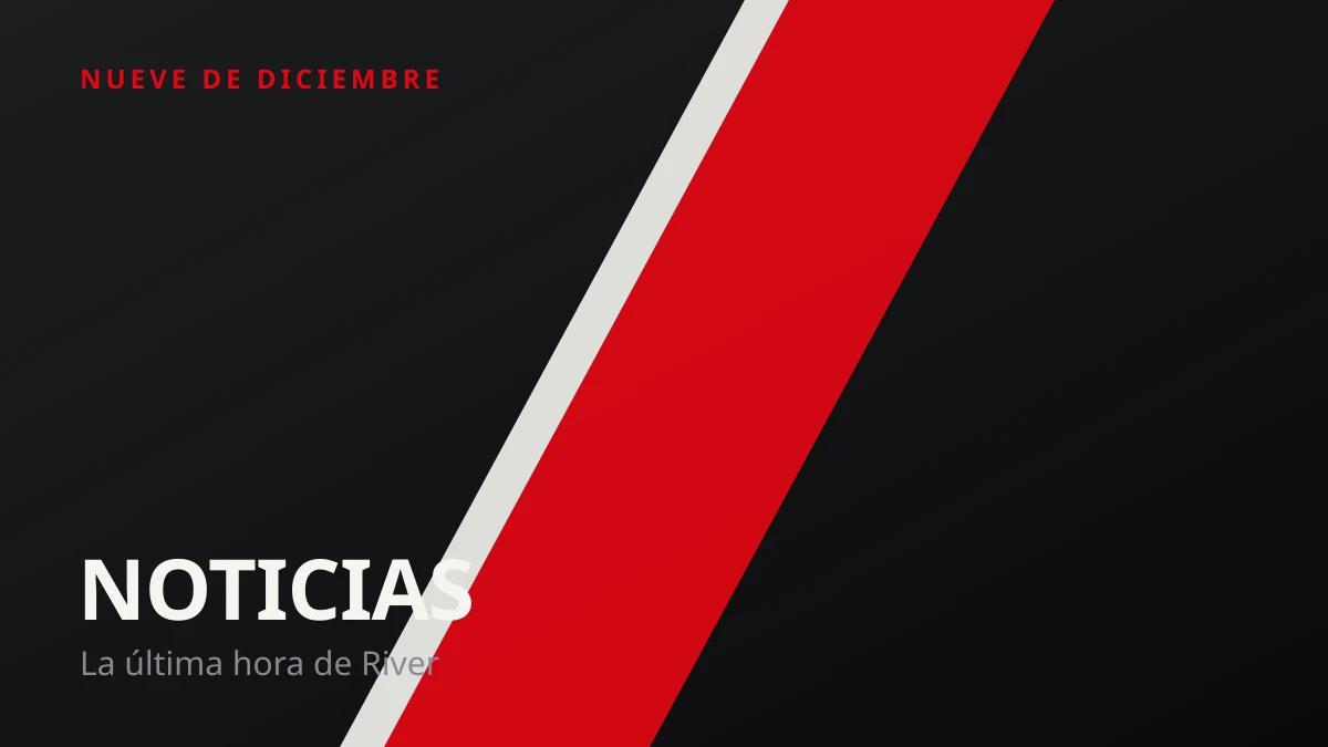 Ilustración de portada con la banda roja de River Plate
